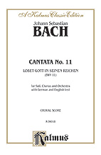 Bach Lobet Gott in Seinen SATB  cover